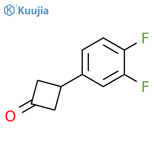 3-(3,4-Difluorophenyl)cyclobutan-1-one structure