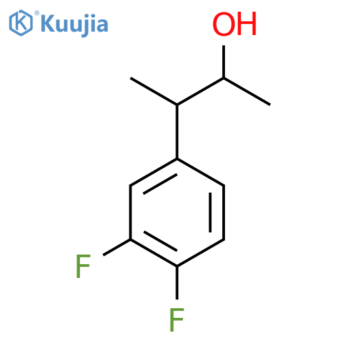 3-(3,4-Difluorophenyl)butan-2-ol structure