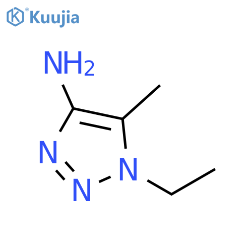 1H-1,2,3-Triazol-4-amine, 1-ethyl-5-methyl- structure