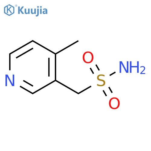 (4-methylpyridin-3-yl)methanesulfonamide structure