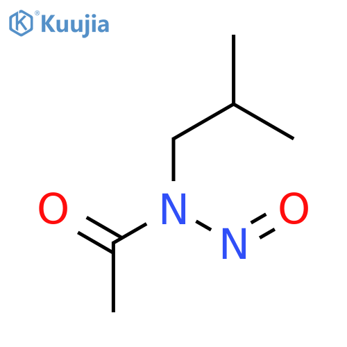 Acetamide,N-(2-methylpropyl)-N-nitroso- structure