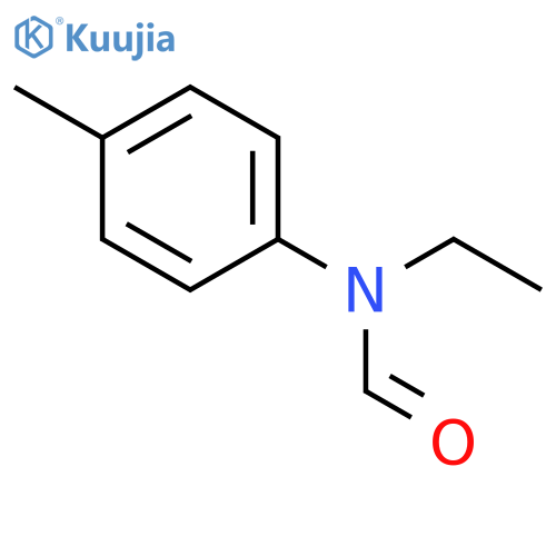 Formamide,N-ethyl-N-(4-methylphenyl)- structure