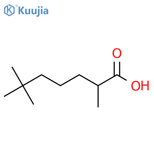 2,6,6-trimethylheptanoic acid structure