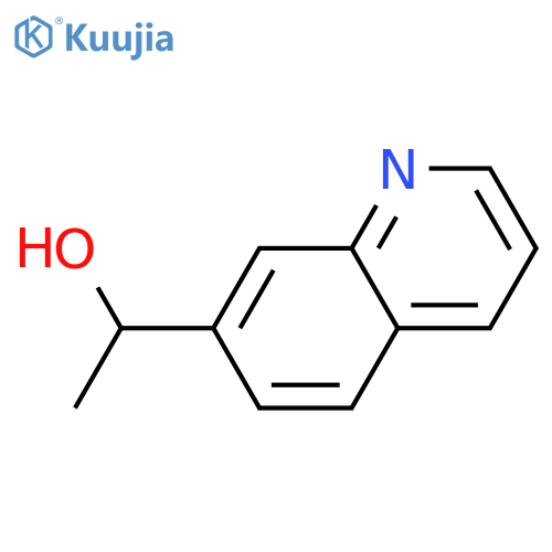 1-(Quinolin-7-YL)ethan-1-OL structure