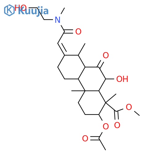 Norerythrostachamide; 6α-Hydroxy, 7-ketone, 3-Ac structure
