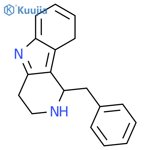1H-Pyrido[4,3-b]indole,2,3,4,9-tetrahydro-1-(phenylmethyl)- structure