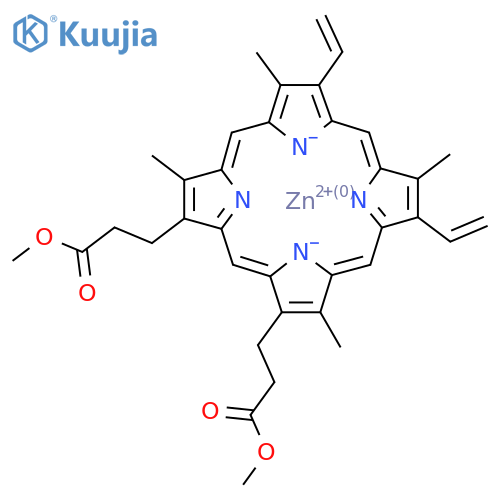 Zn (II) Protoporphyrin IX dimethyl ester structure