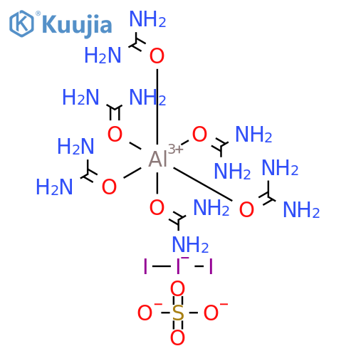 Aluminumhexaurea Sulfate Triiodide structure
