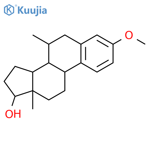 (7b,17b)-3-Methoxy-7-methyl-estra-1,3,5(10)-trien-17-ol structure
