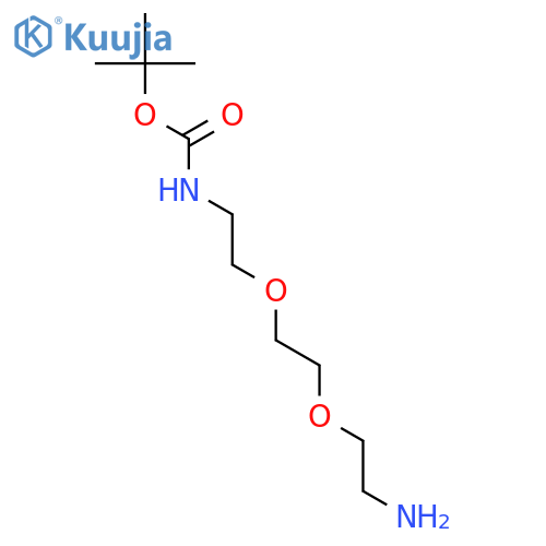 Boc-NH-PEG2-C2-NH2 structure