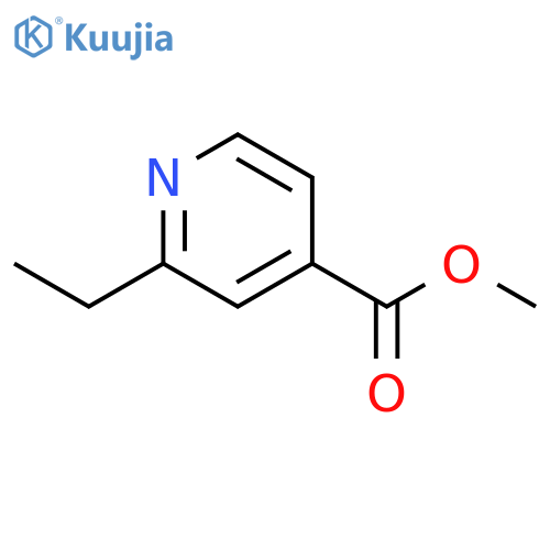 2-ethyl-4-Pyridinecarboxylic acid methyl ester structure
