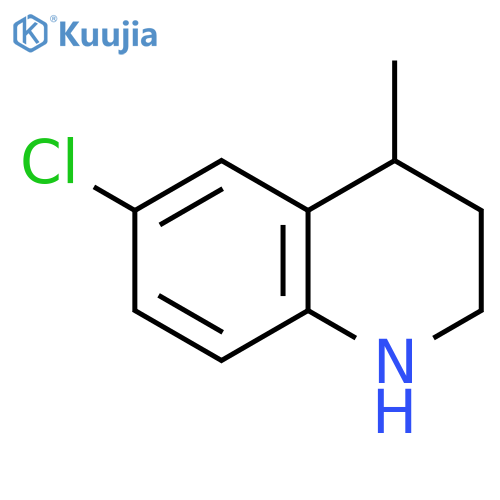 6-chloro-4-methyl-1,2,3,4-tetrahydroquinoline structure