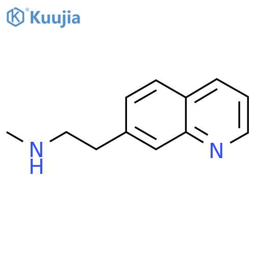 methyl2-(quinolin-7-yl)ethylamine structure