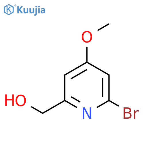 (6-Bromo-4-methoxypyridin-2-yl)methanol structure