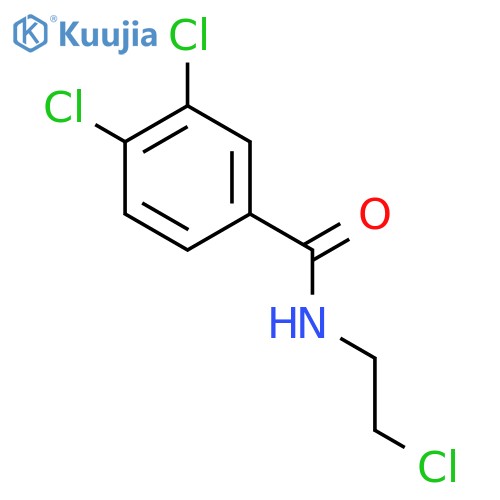 3,4-Dichloro-N-(2-chloroethyl)benzamide structure