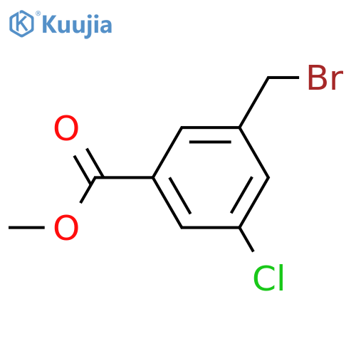 methyl 3-(bromomethyl)-5-chlorobenzoate structure