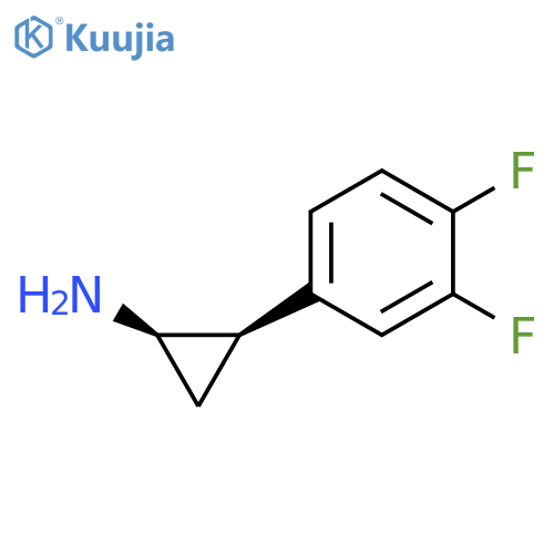 (1R,2R)-rel-2-(3,4-Difluorophenyl)cyclopropanamine structure
