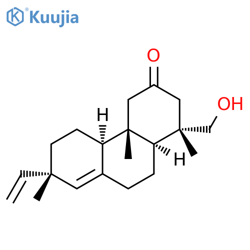 3(2H)-Phenanthrenone,7-ethenyl-1,4,4a,4b,5,6,7,9,10,10a-decahydro-1-(hydroxymethyl)-1,4a,7-trimethyl-,(1S,4aS,4bR,7S,10aS)- structure