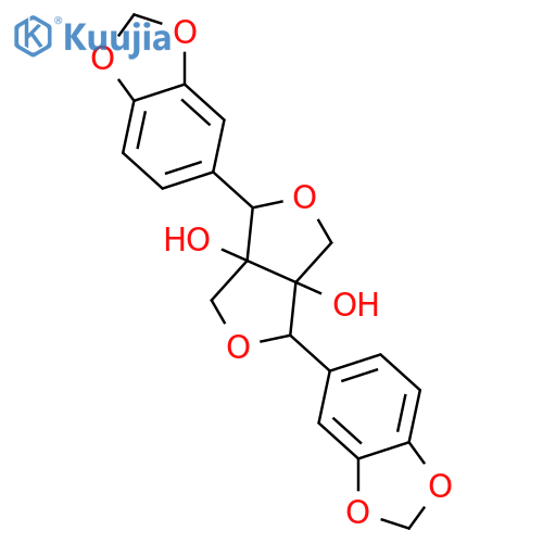 7,9':7',9-Diepoxy-8,8'-lignan-3,3',4,4',8,8'-hexol; (7R,7'S,8S,8'S)-form, 3,4:3',4'-Bis(methylene) ether structure