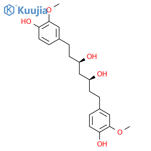 (3R,5S)-1,7-Bis(4-hydroxy-3-methoxyphenyl)heptan-3,5-diol structure
