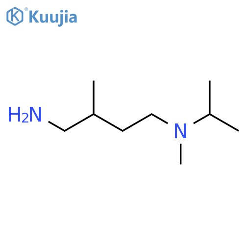 N',2-dimethyl-N'-propan-2-ylbutane-1,4-diamine structure
