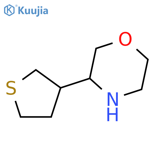 3-(thiolan-3-yl)morpholine structure