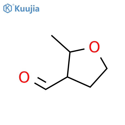 2-methyloxolane-3-carbaldehyde, Mixture of diastereomers structure