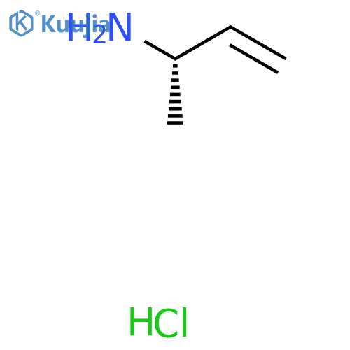 (S)-3-Buten-2-amine HCl structure