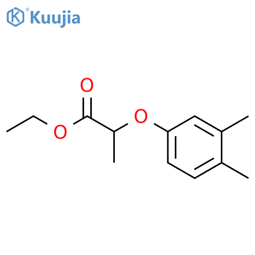 2-(3,4-Dimethyl-phenoxy)-propionic acid ethyl ester structure