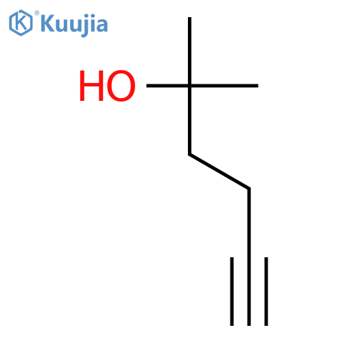2-methylhex-5-yn-2-ol structure