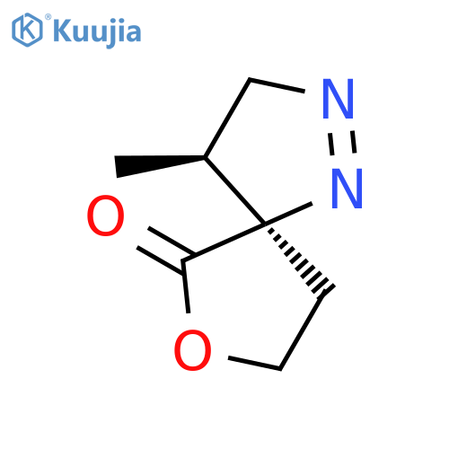 7-Oxa-1,2-diazaspiro[4.4]non-1-en-6-one,4-methyl-, (4R,5S)-rel- structure