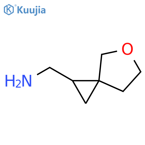 {5-oxaspiro2.4heptan-1-yl}methanamine structure