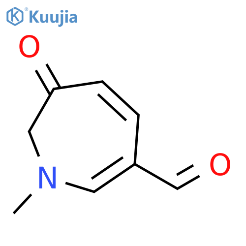 1H-Azepine-3-carboxaldehyde, 6,7-dihydro-1-methyl-6-oxo- (9CI) structure