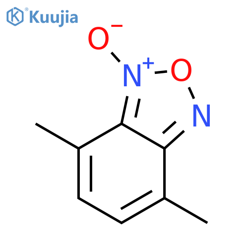 2,1,3-Benzoxadiazole, 4,7-dimethyl-, 1-oxide structure