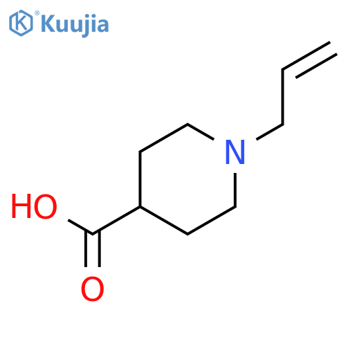 1-Allylpiperidine-4-carboxylic acid structure