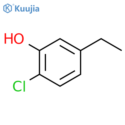 2-Chloro-5-ethylphenol structure