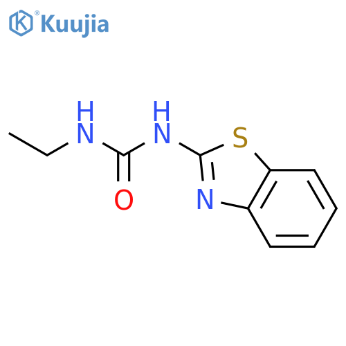 1-(1,3-benzothiazol-2-yl)-3-ethylurea structure