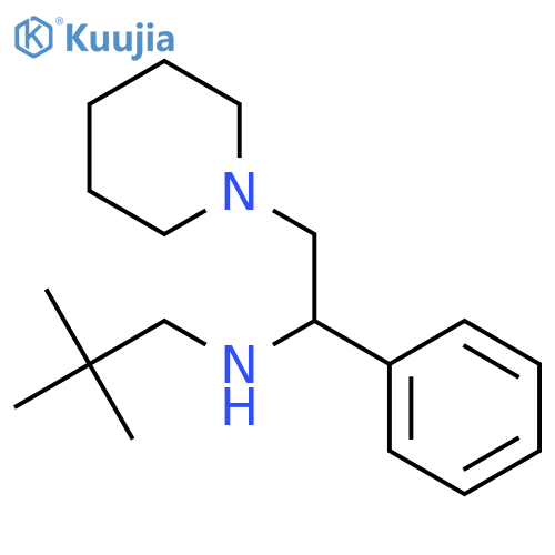 (R)-N-Neopentyl-1-phenyl-2-(1-piperidino)ethylamine structure