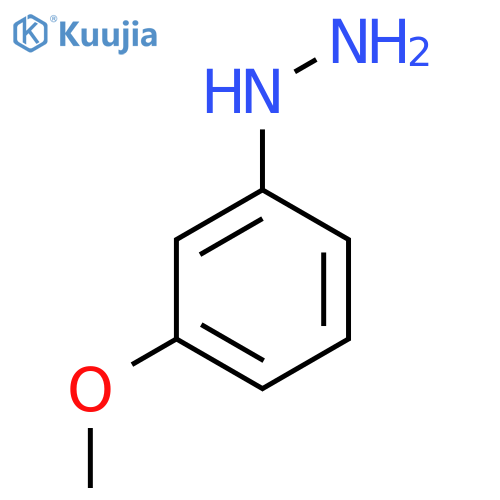 (3-Methoxyphenyl)hydrazine structure