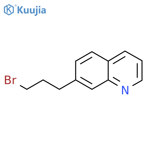 7-(3-bromopropyl)quinoline structure