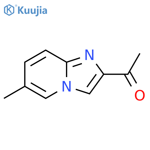 1-{6-methylimidazo1,2-apyridin-2-yl}ethan-1-one structure