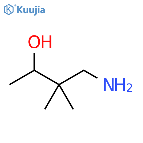 4-amino-3,3-dimethylbutan-2-ol structure