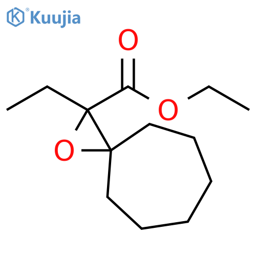 1-Oxaspiro[2.6]nonane-2-carboxylic acid, 2-ethyl-, ethyl ester structure