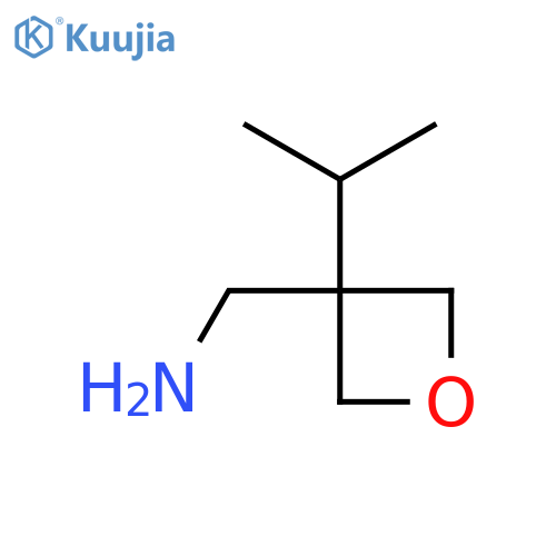 [3-(Propan-2-yl)oxetan-3-yl]methanamine structure