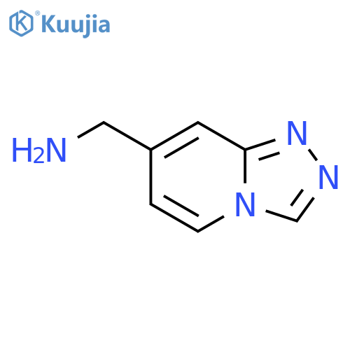 [1,2,4triazolo[4,3-apyridin-6-ylmethanamine structure