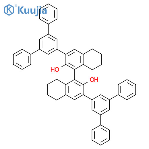 (R)-55'66'77'88'-Octahydro-33'-bis([11':3'1''-terphenyl]-5'-yl)-[11'-binaphthalene]-22'-diol structure