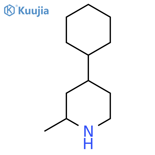 4-Cyclohexyl-2-methylpiperidine structure