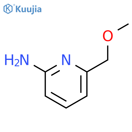 2-Pyridinamine,6-(methoxymethyl)- structure