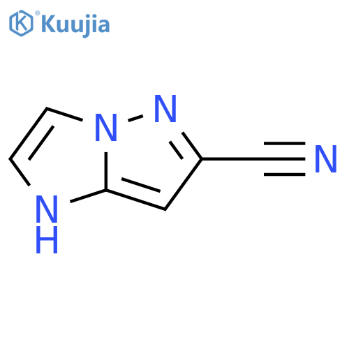 1H-Imidazo[1,2-b]pyrazole-6-carbonitrile structure