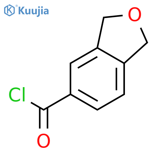 5-Isobenzofurancarbonylchloride, 1,3-dihydro- structure